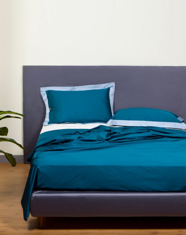 petrol blue sheet set