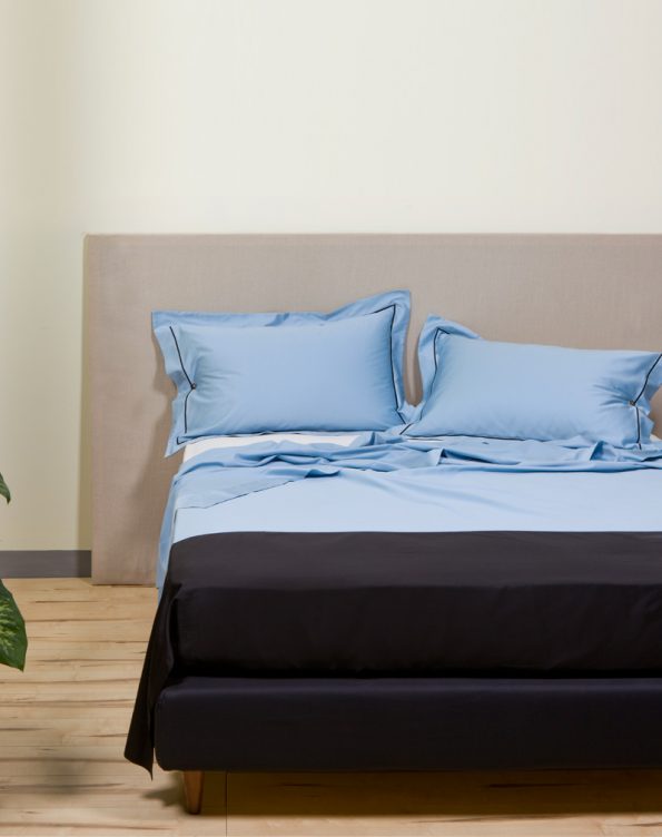 Light Blue & Black Sheet Set