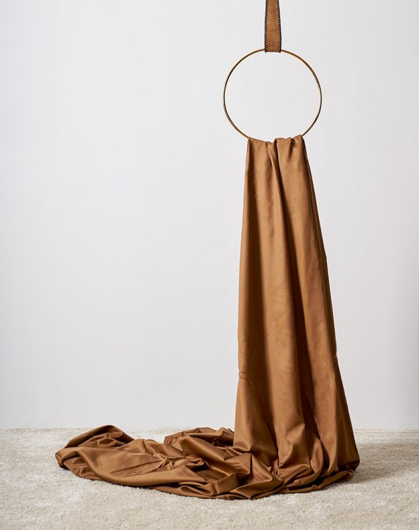 Brown Sateen flat sheet