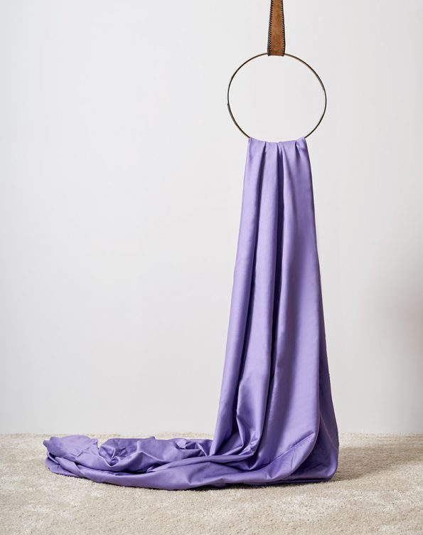 Lilac Sateen Flat Sheet